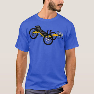 Recumbent Bike on white  T-Shirt