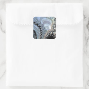 Recursive Realms Square Sticker