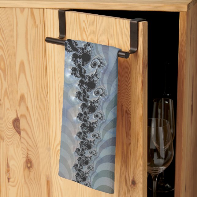 Recursive Realms Tea Towel (Thirds Fold)