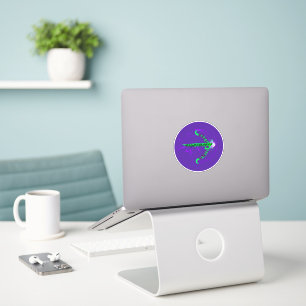 Recurving Nightmares Logo Vinyl Sticker