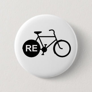 REcycle 6 Cm Round Badge