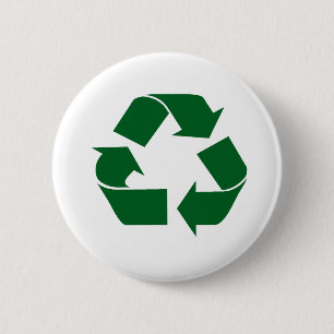 Recycle 6 Cm Round Badge