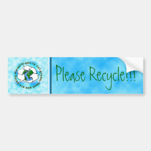 Recycle Bumper Sticker