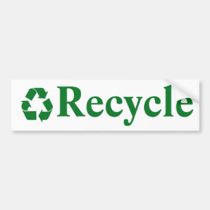 Recycle Bumper Sticker