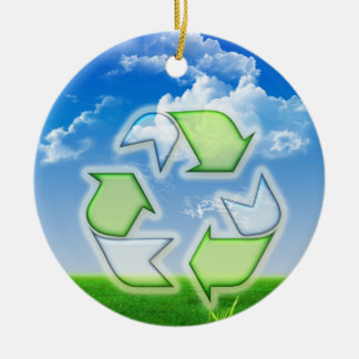 Recycle Ceramic Tree Decoration