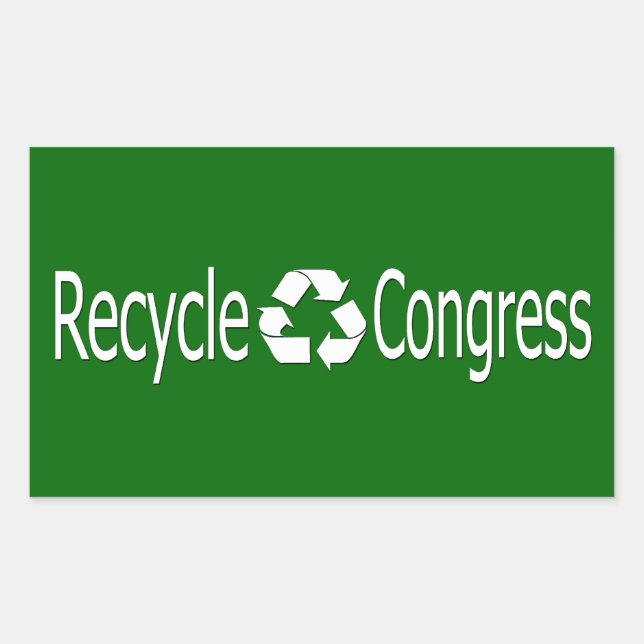 Recycle Congress Stickers (Front)