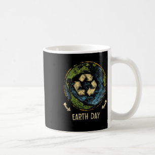 Recycle Earth Day Nature Planet Conservation Tree  Coffee Mug