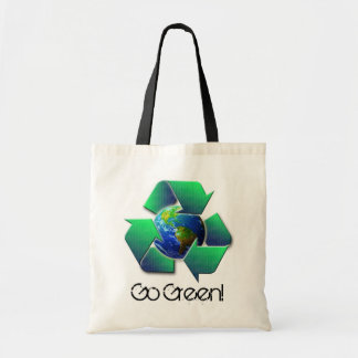 Recycle Earth, Go Green! - tote Bag