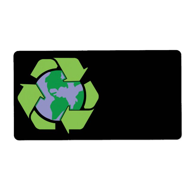 Recycle Earth Label (Front)