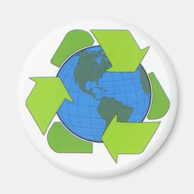 recycle earth magnet (Front)