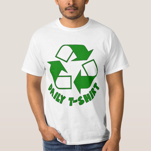 Recycle,Funny daily t shirt,recycling T-Shirt (Front)