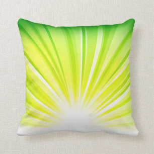 Recycle Green Eco Friendly Save Earth Rise Gradien Cushion