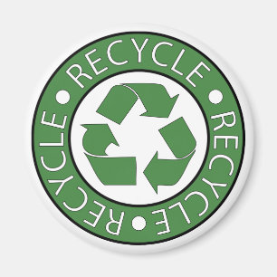 Recycle Green Magnet
