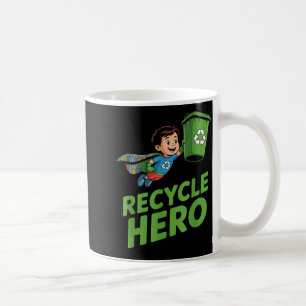 Recycle hero kids earth day  coffee mug