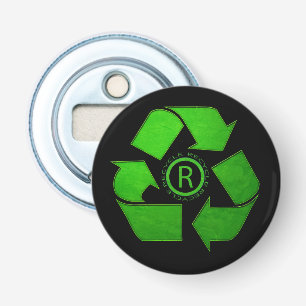 Recycle Logo by Shirley Taylor Bottle Opener