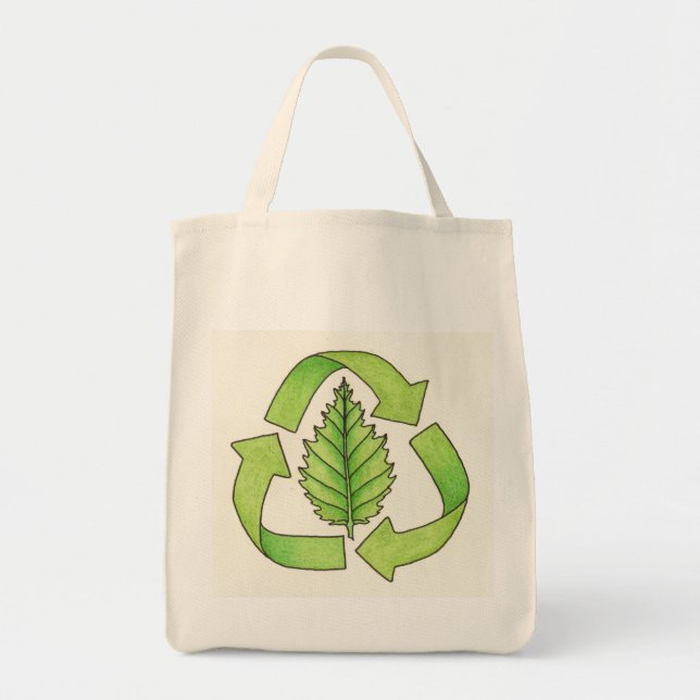recycle logo colour 600 dpi0001 tote bag (Front)