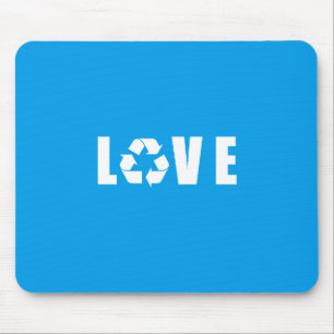 Recycle Love Mouse Pad