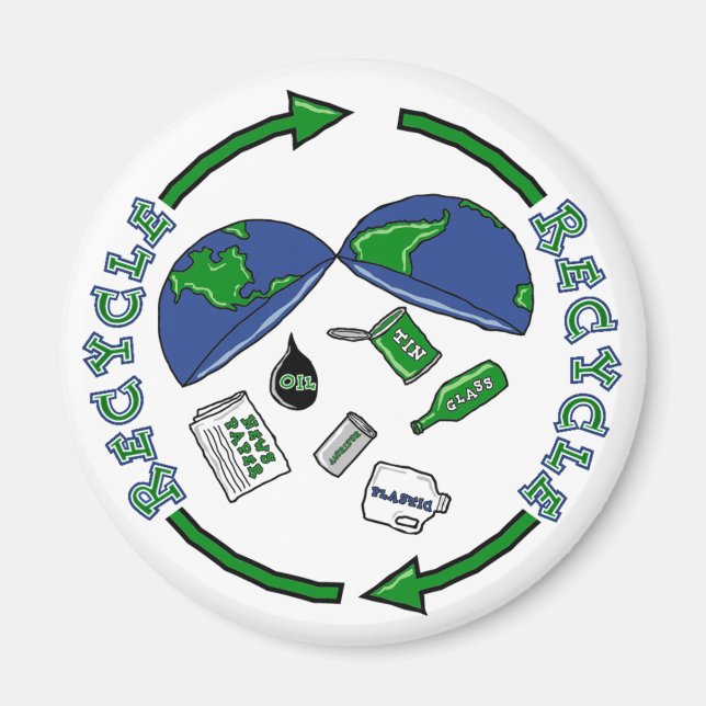 Recycle magnet (Front)