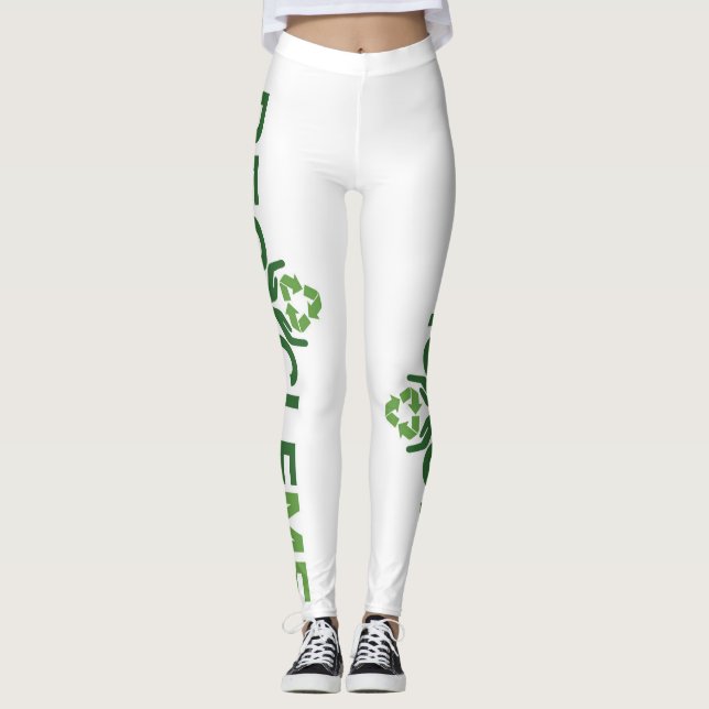 Recycle Me leggins Leggings (Front)