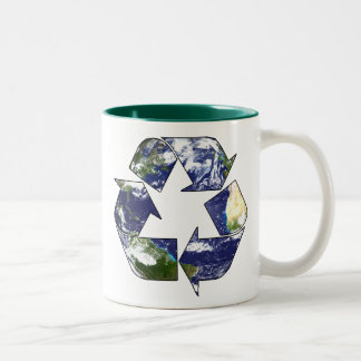 Recycle Now Two-Tone Coffee Mug