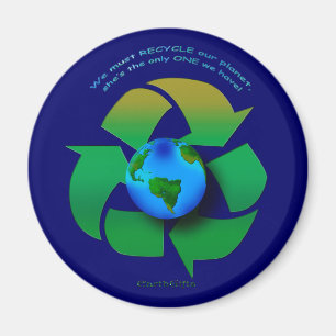 RECYCLE OUR PLANET Series Magnet