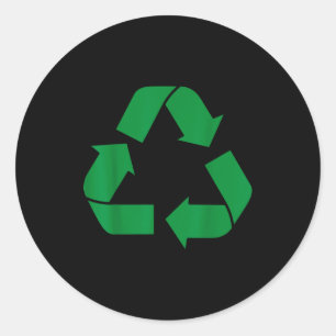 Recycle Recycling  Classic Round Sticker