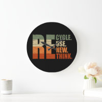 Recycle reduce reuse renew rethink