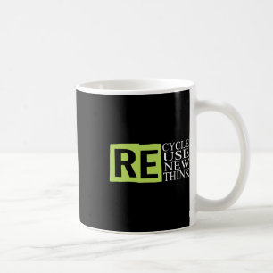 Recycle Reuse Renew Rethink Crisis Environmental A Coffee Mug