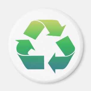 Recycle Sign Arrows Magnet