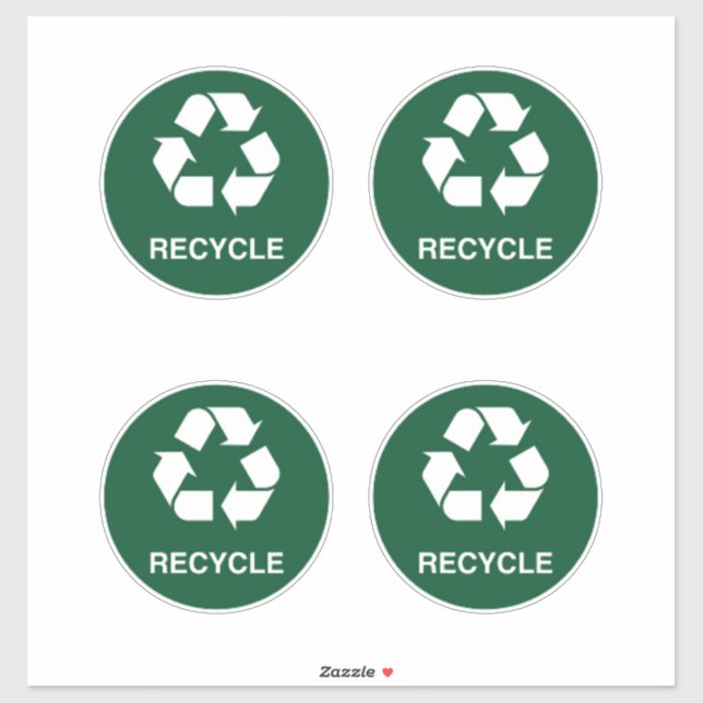 Recycle Sign,Indoor and Outdoor Use (Sheet)