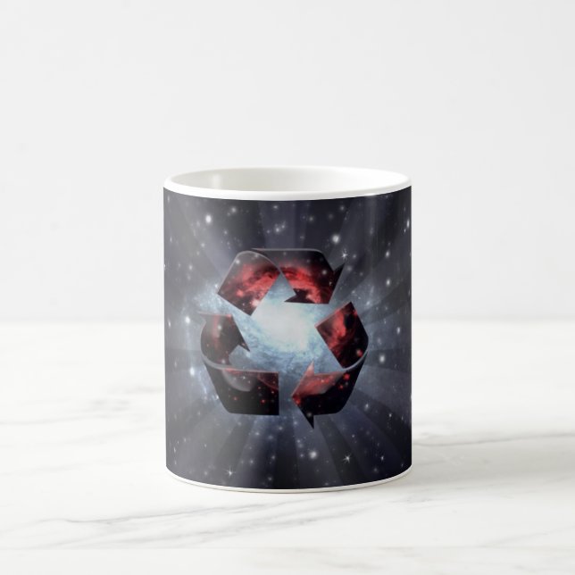 Recycle (space) coffee mug (Center)