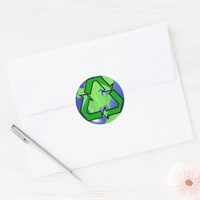 Recycle Sticker (Envelope)