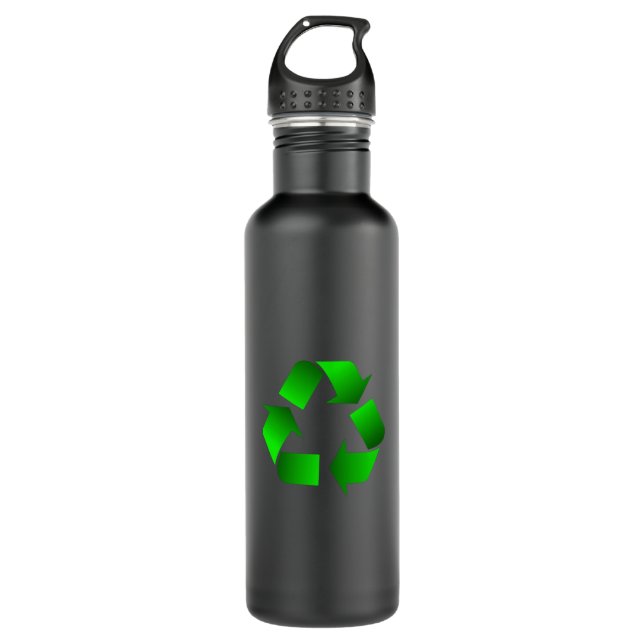 Recycle Symbol 710 Ml Water Bottle (Front)