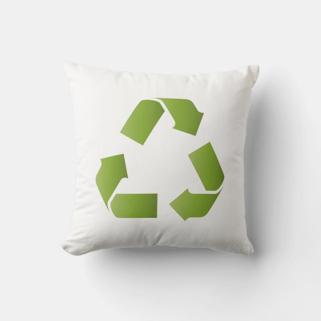 RECYCLE SYMBOL CUSHION (Front)