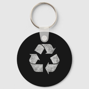 Recycle Symbol Logo Earth Day Green Deal Climate C Key Ring