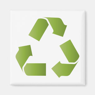 RECYCLE SYMBOL MAGNET