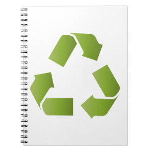RECYCLE SYMBOL NOTEBOOK
