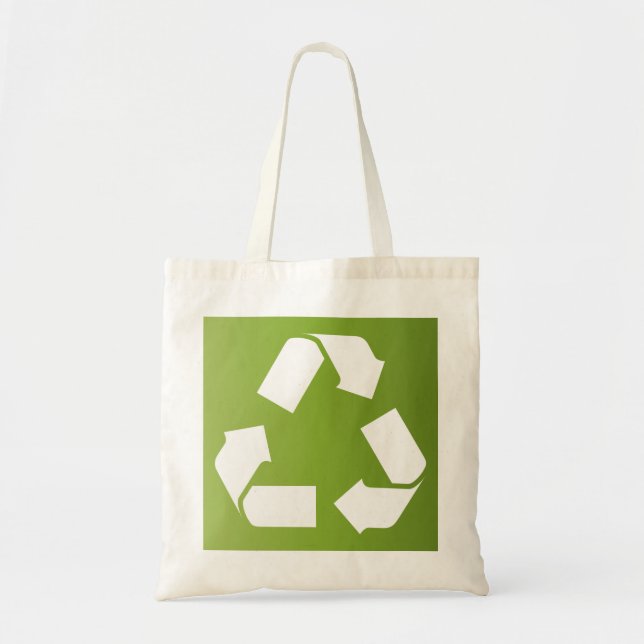 RECYCLE SYMBOL TOTE BAG (Front)