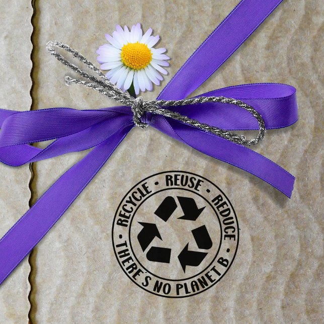 Recycle, There´s no Planet B,  Rubber Stamp (Creator Uploaded)