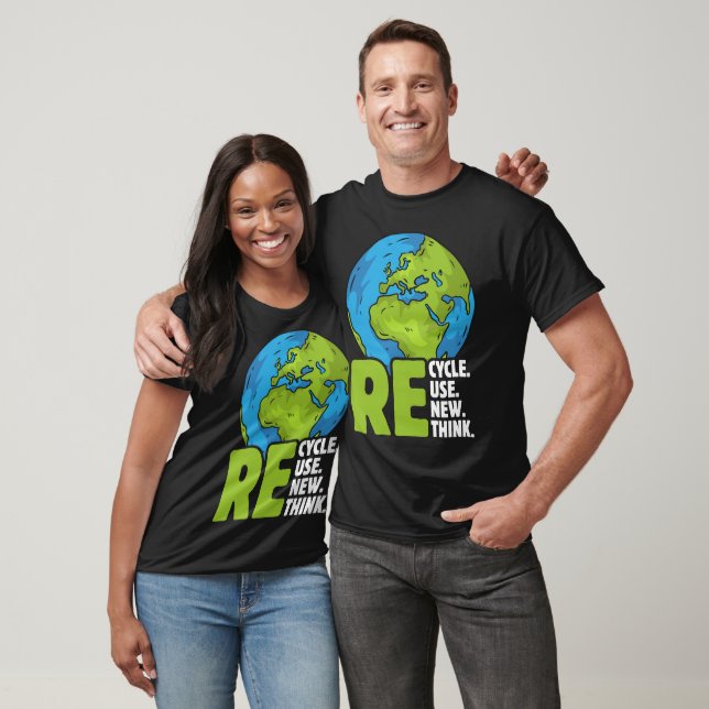 Recycle Use New Think T-Shirt (Unisex)