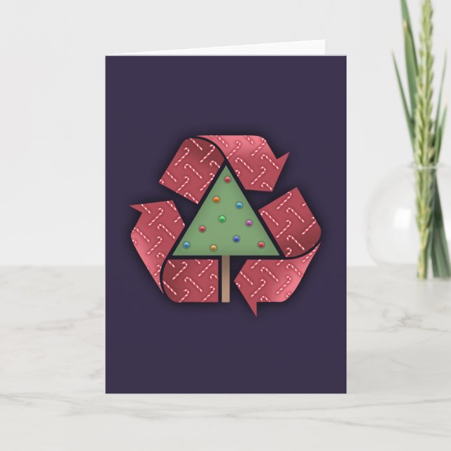 Recycle X-Mess Holiday Card (Front)