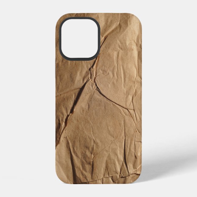 Recycled Paper: Eco-Friendly Texture. iPhone Case (Back)