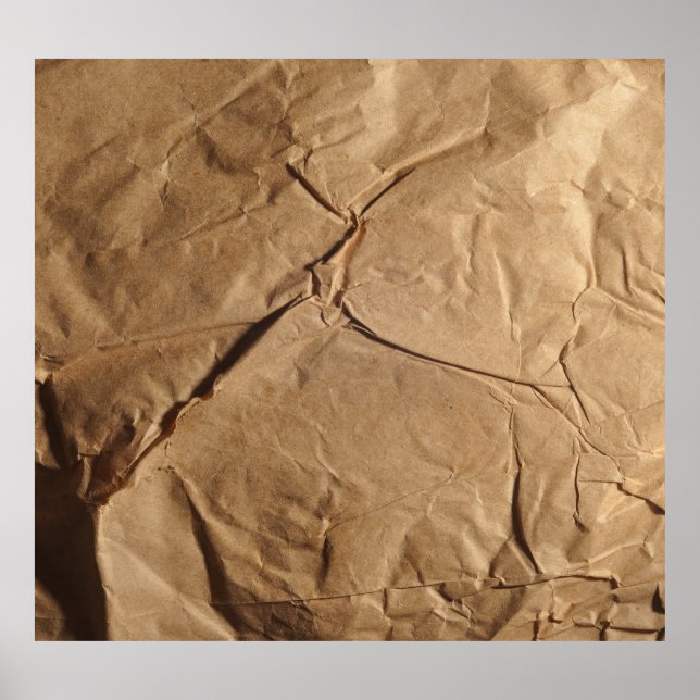 Recycled Paper: Eco-Friendly Texture. Poster (Front)