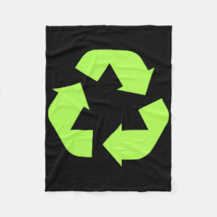 Recycles Earth Environmental Sustainability Recycl Fleece Blanket
