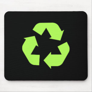 Recycles Earth Environmental Sustainability Recycl Mouse Pad