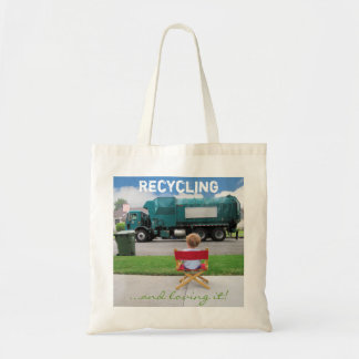 Recycling...and loving it! tote