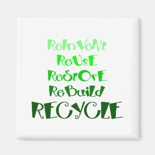Recycling Awareness Magnet