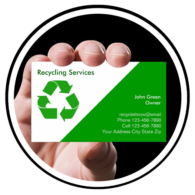 Recycling Business Cards (Creator Uploaded)
