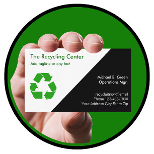Recycling Business Cards
