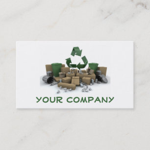 Recycling Company Business Card